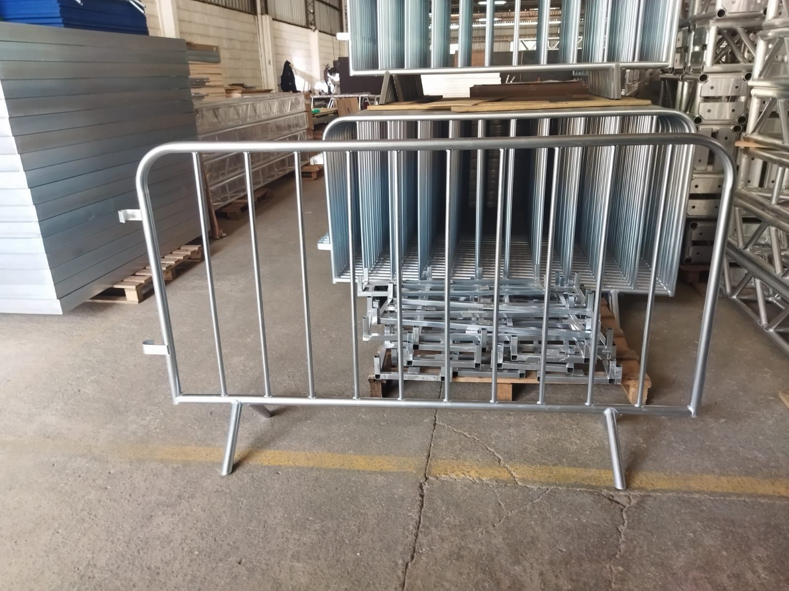 Gradil para eventos e obras